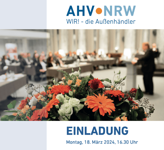 Mitgliederversammlung des AHV.NRW im Industrie-Club Düsseldorf